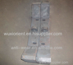 DF644 Sill Bar of High Cr Cast Iron Castings With Hardness More Than HB601