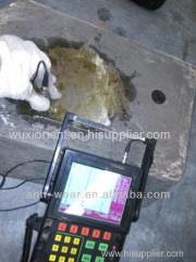 DF622 UT Test on High Cr Cast Iron Chute Liners