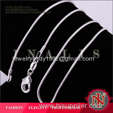 Lekani 925 silver plated snake chain design for men C008