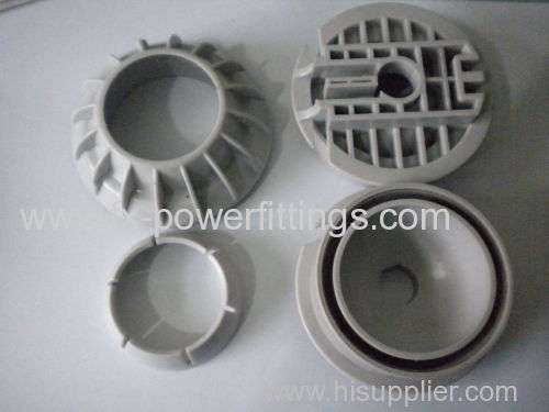 PVC,TPE,PBT, PA,PEI Plastic Injection Mold Parts, Precision plastic fittings making