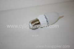 3W E27 Frosted Light LED Candle bulb