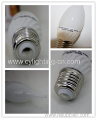 3W E27 Frosted Light LED Candle bulb