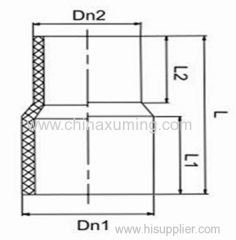 HDPE Butt Fusion Injection Reducer Fittings