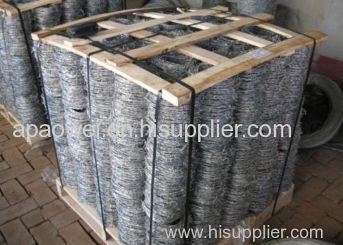 razor barbed wire/galvanized razor barbed wire/PVC coated barbed wire