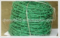 pvc coated barbed wire