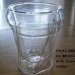 C&C Glass borsoilicate transparent double wall juice glass