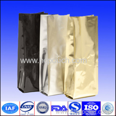 aluminum foil side gusset bags