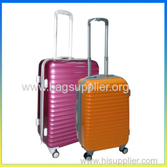 Fashionable hard travel ABS case 20 inch suitcase trolley luggage set