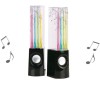 New USB Powered Colorful LED Fountain Dancing Water Mini Music Speakers for iPhone iPod Samsung Blackberry MP3