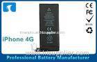 Portable 3.7V 1400mAh Apple Iphone 4G Battery Replacement AA Grade