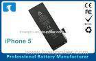 3.8V Durable Li-ion Polymer Apple Iphone Replacement Battery 1440mAh For IPhone 5