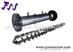 rubber screw barrel,extruder screws barrels, plastic machinery screw barrel
