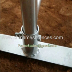 Tubular type 1200mm high by 2000mm long temporary barrier fence panels