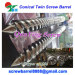 Conical twin screws and barrels