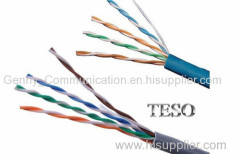 CE Stranded Ethernet Lan Cable , UTP Patch Cord Cat5e Cable