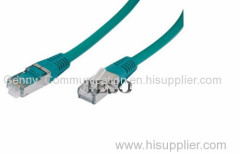 STP Cat5e Ethernet Patch Cord / Crossover Patch Cord , PVC Jacket