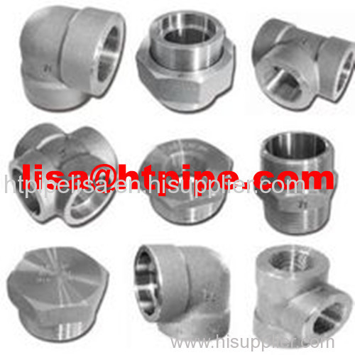 Alloy 20/Carpenter 20Cb3 forged socket welding SW threaded pipe fittings fitting