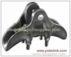 Suspension clamp, distribution product