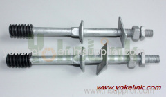 Insulator cross arm pin