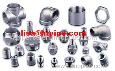 UNS N06601/2.4851 forged socket welding SW threaded pipe fittings fitting