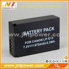 Wholesale supply for canon 100D battery LP-E12 LPE12 DSLR cameras