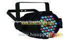 DMX 512 / Auto Waterproof RGB LED Par Can Lights for Club KTV , LED Stage Lighting Fixtures