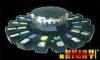 Dj Lighting Octopus Stage Lights Party Show Entertainment with Sound Activate Mode