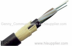 ADSS 12 Core Fiber Optic Network Cable For Communication , Optical Fiber