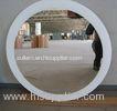 700mm * 500mm Round Decorative Glass Mirrors 4mm / Clear Silver Mirror
