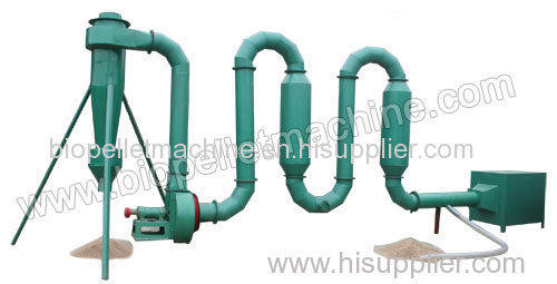 Small Sawdust Dryer-Pipe Type