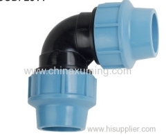 PP 90 Degree Elbow Pipe Fittings