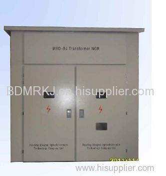 Neutral grounding resistor for transformer