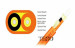 Duplex Fiber Optic Network Cable High Speed , Flat Fiber Optic Cable