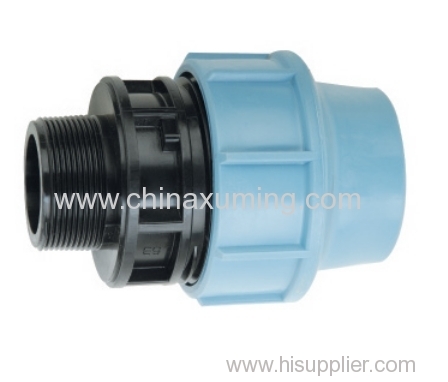 PP Male Threaded Coupling Pipe Fittings