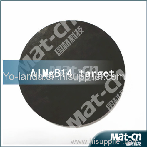 Thick 5mm AlMgB14 target-Aluminum-magnesium boron target--sputtering target(Mat-cn)