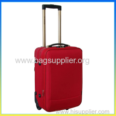 Fahion red ladies suitcase trolley hard case luggage set