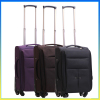Fahion hot sale soft trolley case carry on luggage set