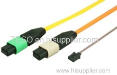 24 Core MPO Fiber Optic Patch Cord For Transmission , Multi Mode
