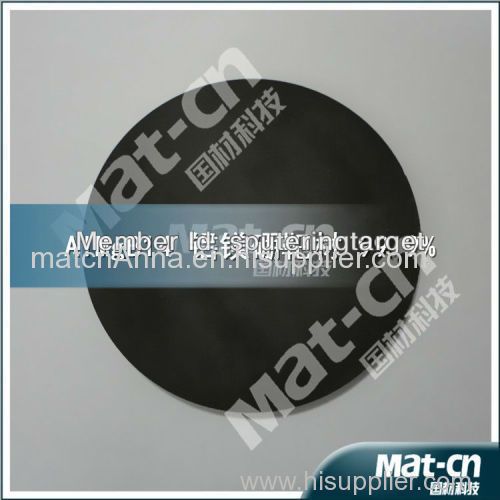 Diameter 2 inches Thick 5mm AlMgB14 target-Aluminum-magnesium boron target--sputtering target(Mat-cn)