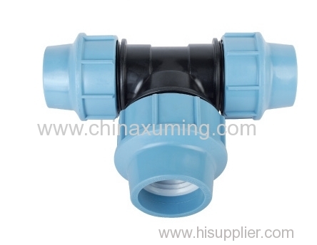 PP Reducing Tee Pipe Fittings With PN16
