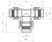 PP Reducing Tee Pipe Fittings With PN16