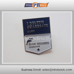 2014 promotional soft enamel lapel pin/pin badge/metal badge/Delicate Lapel Pin/silver plated challenge lapel pin badge