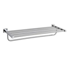 bath towel shelf chrome polished