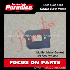 45cc 52cc 58cc Gaeden Tool Hand Chainsaw Parts Muffler Metal Gasket