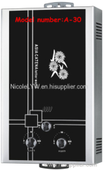 Stainless steel gas water heater,gas water tankles