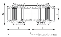 PP Coupling /PP Compression Fittings