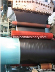 China 3PE anti-corrosion steel pipe coating line