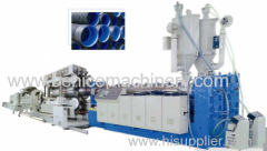PE double wall corrugated pipe extrudion equipment