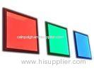 4500k 8 watt IP44 RGB flat LED Panel Light of 120 degree 560lm , red / blue / green led panels