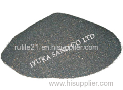 Natural rutile sand for welding electrodes